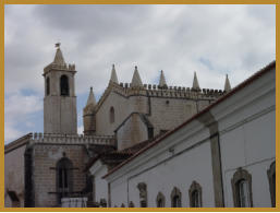 La cathédrale d'Evora